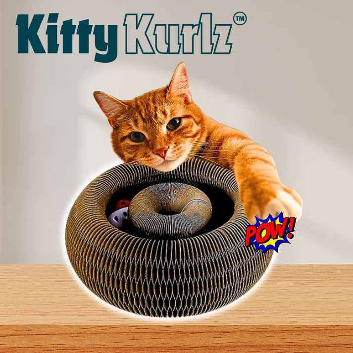 KittyKurlz – Interactive Spiral Toy for Cats