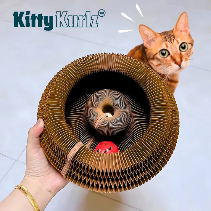 KittyKurlz – Interactive Spiral Toy for Cats