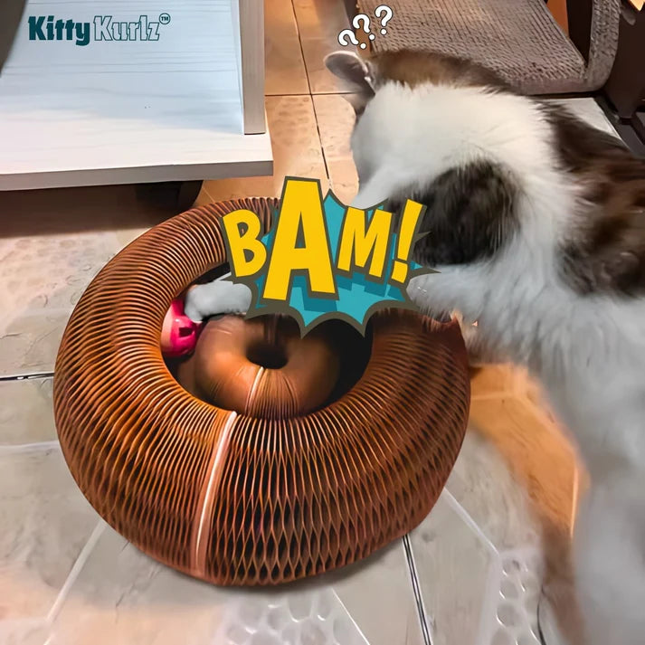 KittyKurlz – Interactive Spiral Toy for Cats