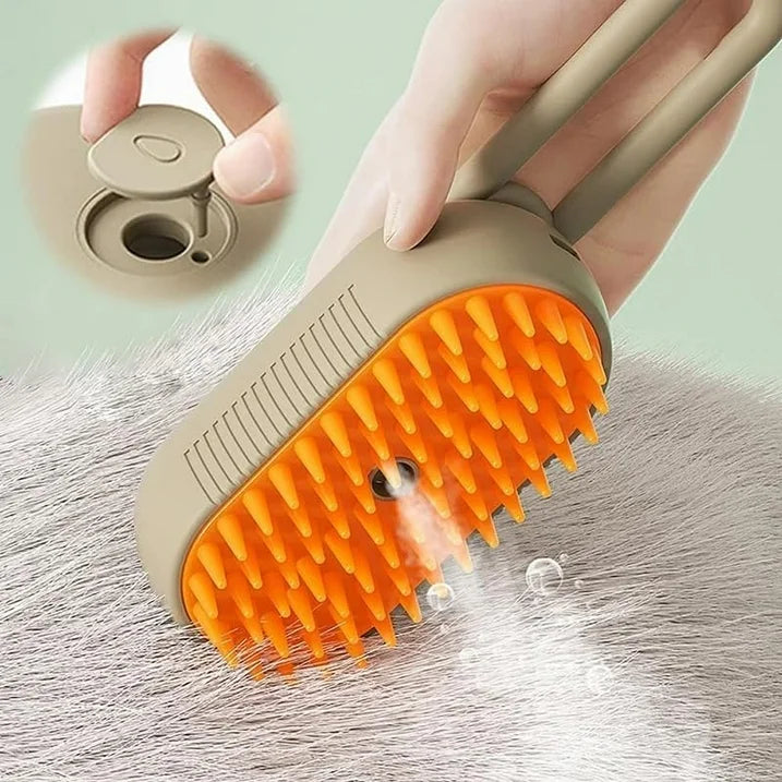 GlowGroom – Electric Pet Massage & Grooming Brush