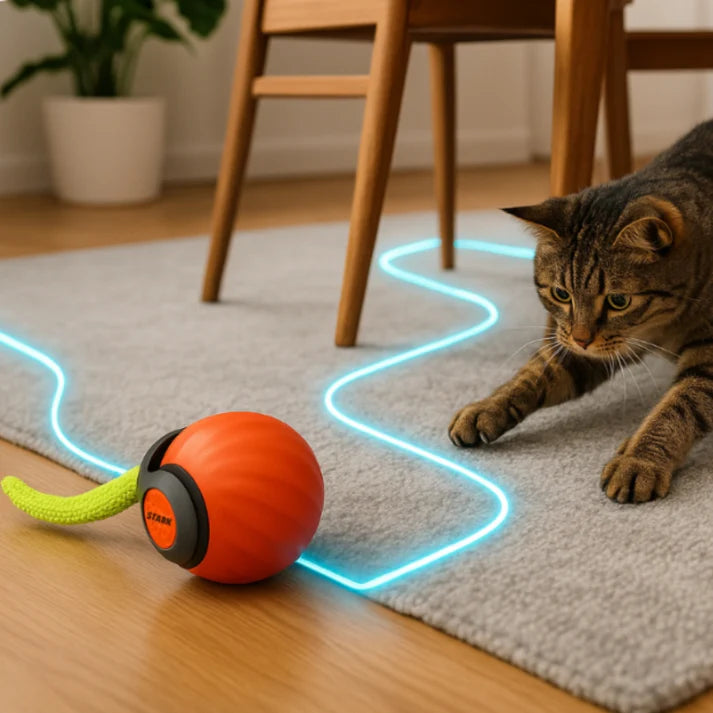 StarkBall – Smart Motion Toy for Active Cats