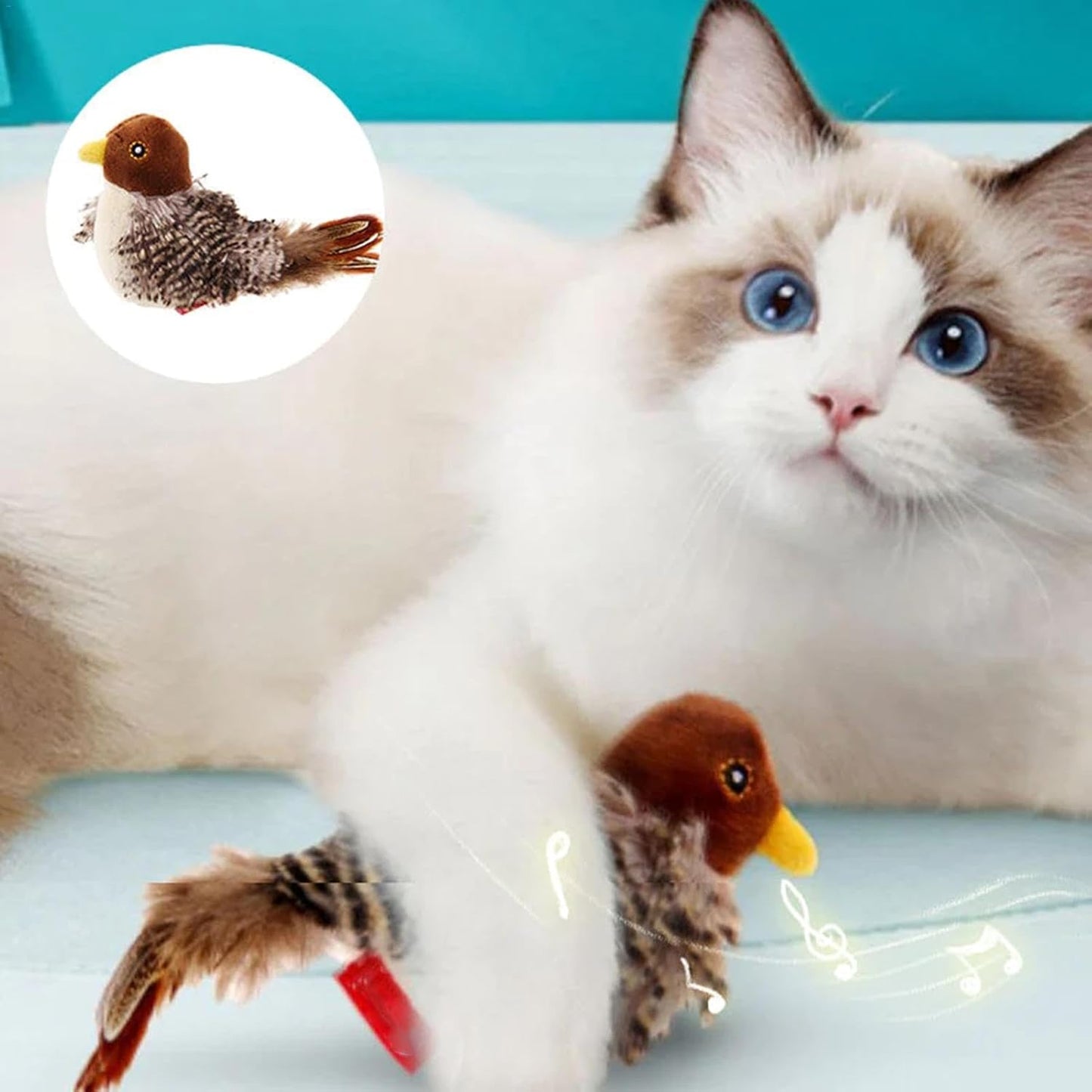 SkyChirp | Interactive Flying Bird Toy for Cats
