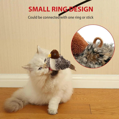 SkyChirp | Interactive Flying Bird Toy for Cats