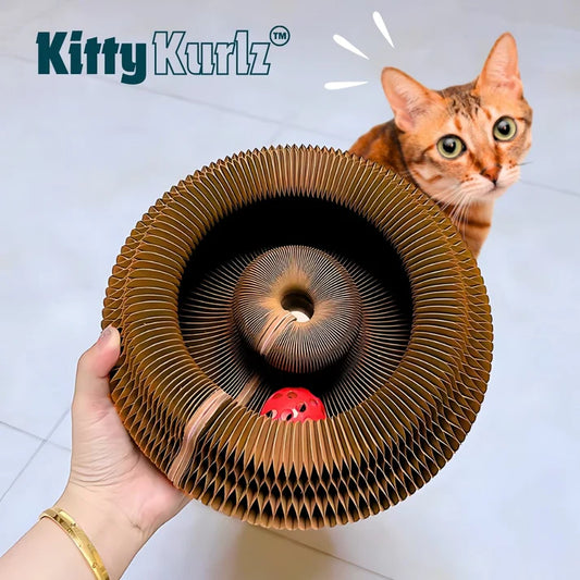 KittyKurlz – Interactive Spiral Toy for Cats
