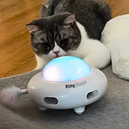 KittyBleepz – UFO Motion Toy for Curious Cats