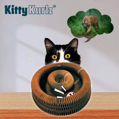 KittyKurlz – Interactive Spiral Toy for Cats