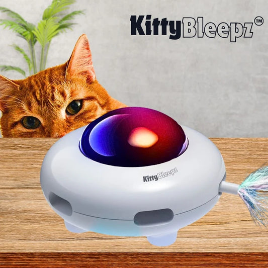 KittyBleepz – UFO Motion Toy for Curious Cats